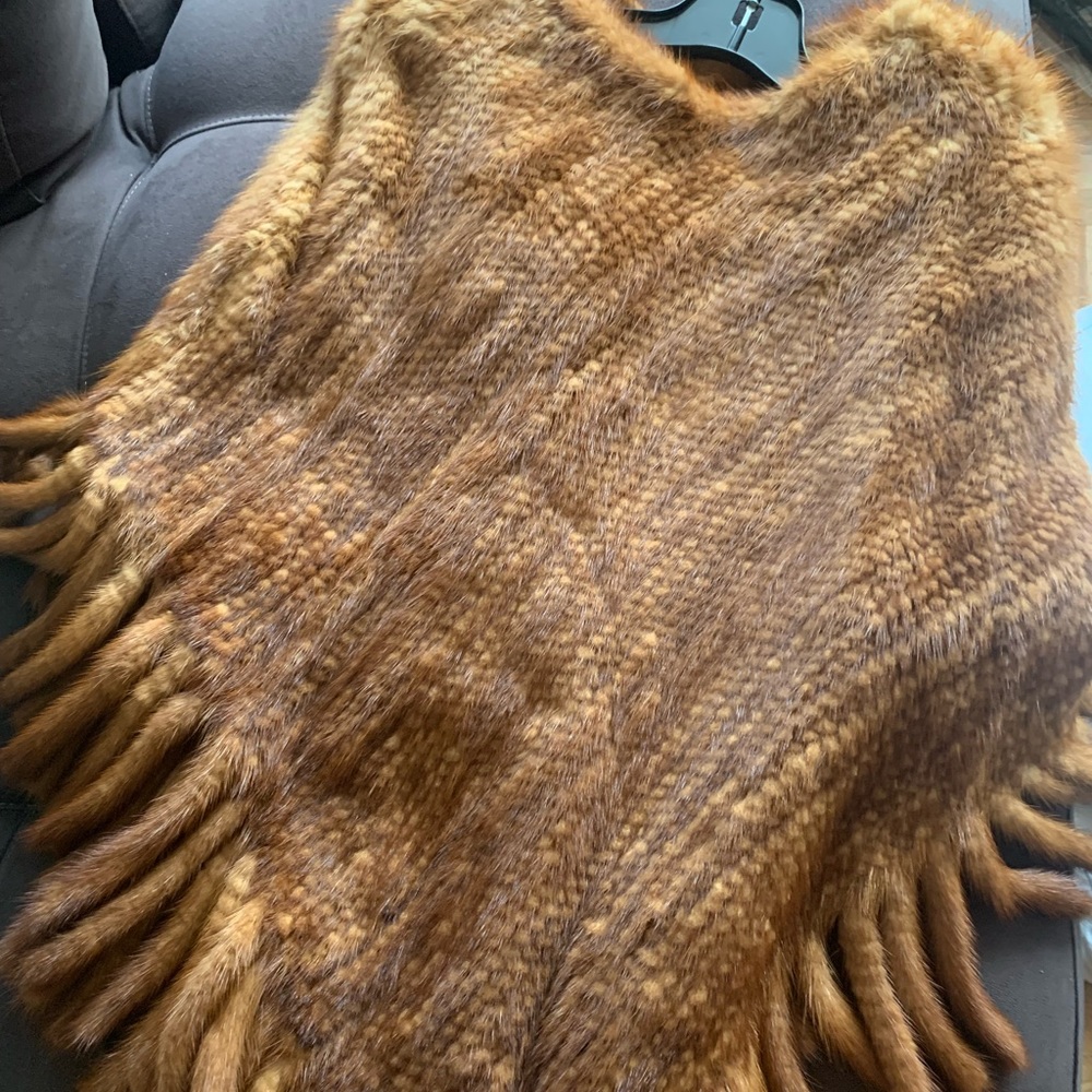 whiskey mink pullover